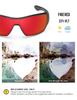 BLAZERBUCK Polycarbonate Polarized Replacement Lenses for Oakley Offshoot OO9190 - Fire Red AR Coated view 3