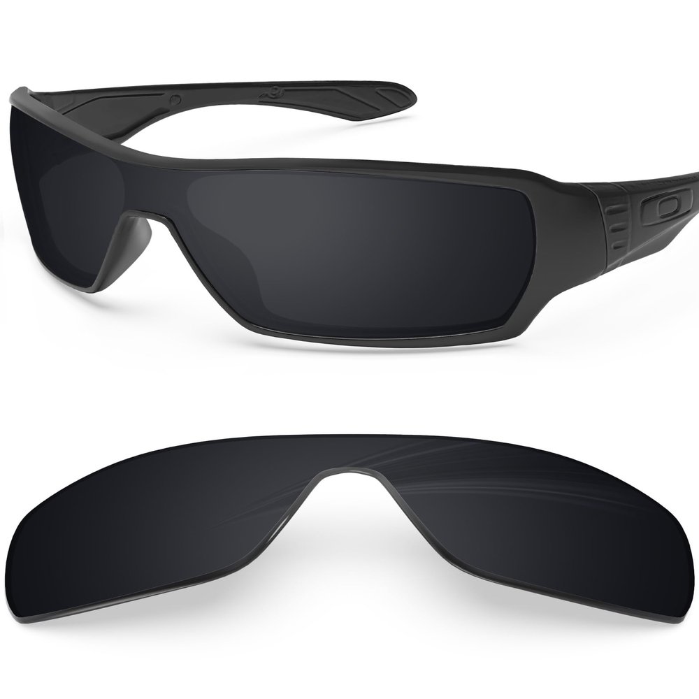 BLAZERBUCK Polycarbonate Polarized Replacement Lenses for Oakley Offshoot OO9190 - Black AR Coated