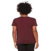 Bella + Canvas Youth Jersey Short-Sleeve T-Shirt S MAROON view 2
