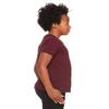 Bella + Canvas Youth Jersey Short-Sleeve T-Shirt S MAROON view 3