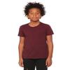 Bella + Canvas Youth Jersey Short-Sleeve T-Shirt XL MAROON view 1