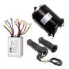 TDPRO 48V 1000W Brushed Speed Motor & Controller & Throttle Grip Kit for Electric Scooter Go Kart Bicycle e Bike Tricycle Moped view 1