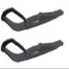 C&A Pro Black Razor Snowmobile Skis w/ 4.5" Shaper Bars Complete Kit 2016+ Ski-Doo w/o T.S. Adjustable (excl. Summit) view 2