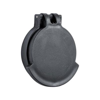Nightforce Objective Durable Weather-Resistant Spring-Loaded Flip-Up Rotational Lens Caps with Thread-in Attachment, Black, ATACR 8X
