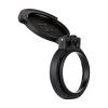 Nightforce Objective Durable Weather-Resistant Spring-Loaded Flip-Up Rotational Lens Caps with Thread-in Attachment, Black, ATACR 8X view 3