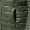 Made by Emma Casual Solid Comfortable Light Weight Long Quilted Padding Jacket Olive S view 4