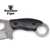 Snake Eye Tactical Heavy Duty Fixed Blade Cleaver Razor Style Hunting Knife w/Nylon Sheath (Grey) view 4