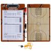 Basketball Clipboard Dry Erase for Coach Double Sided Lineup Basketball Whiteboard for Coaches with Whistle and Dry Erase  Coaching Equipment Playbook Board Gear - Basketball Coaching Board view 1