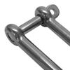 Prolinemax 5 Pc 3/8'' Boat Marine Stainless Steel Long D Shackle W/Captive Pin Rigging 1,000 Lbs Cap. view 3