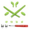 Mryok Earsocks Nosepieces Kits & T6 Screwdriver & T6 Screws for Oakley Juliet - Green view 1