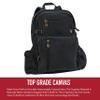 Rothco Jumbo Vintage Canvas Backpack (Woodland Camo) view 4