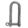 5/16" Boat Marine Stainless Steel Eye Screw Pin Chain Long D Shackle Sailing Rigging - Pack 5 view 4