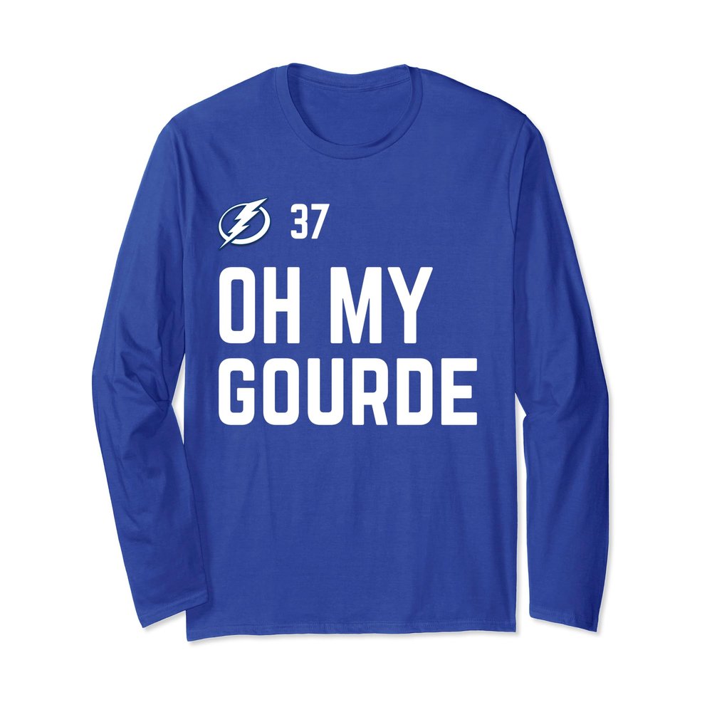 HOCKEY OH MY YANNI GOURDE LONG SLEEVE TEE