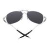 SAUCER Replacement Nose Pieces Pads & Earsocks Temple Sleeve Rubber Kit for Oakley Crosshair New 2012 OO4060 Sunglass - Black + Black view 2