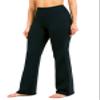 28"/30"/32"/34" Inseam Women's Bootcut Yoga Pants Long Bootleg High-Waisted Flare Pants with Pockets BlackFlare_28_Small Black view 2