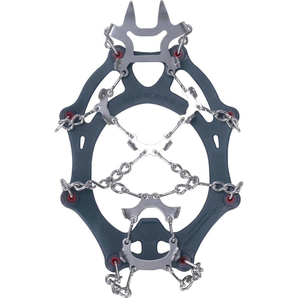 Snowline SL87UES004 Outdoor Back Country Chain Spike Outdoor Back Country Chain Sen Ultra Eye Red Red M (Shoes 9.1-10.2 inches (23.0-26.0 cm)
