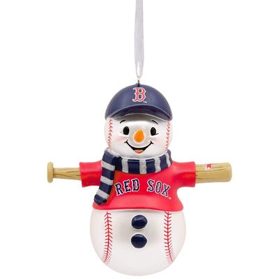 Hallmark MLB Boston Red Sox Snowman Ornament Sports & Activities,City & State