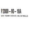 Bomar Boat Adhesive Gasket Foam P2000-80-18A | 33 FT Roll view 2