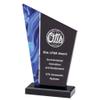 SHOP AWARDS AND GIFTS Deco Peak Acrylic Trophy Award Personalized, Customizable Engraved Work Business Corporate Prizes, 8-3/4 Inch view 2