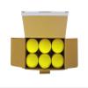 Gladiator Lacrosse Box of 12 Official Lacrosse Game Balls Yellow Meets NOCSAE Standards, SEI Certified view 2