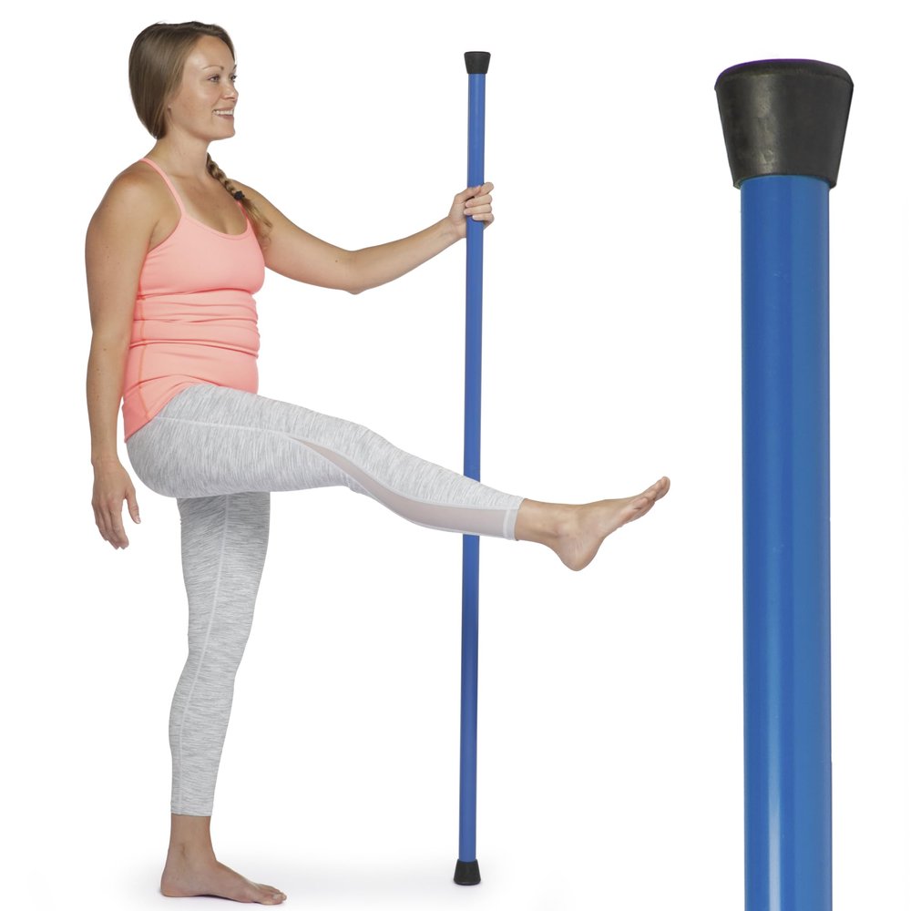OPTP Booyah Stik by Bob and Brad - Yoga Stick for Stretching, Walking, and Exercise - Physical Therapy Stick, Pilates Stick, or Fitness Stick for Balance and Mobility Training