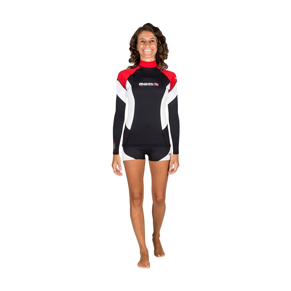 Mares Rash Guard TRILASTIC L-Sleeve DC SheDive Underwear, Multicoloured, XXS
