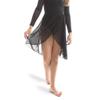 Alexandra Collection Womens Overlap Mesh Dance Costume Skirt Navy Adult X-Small view 1