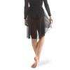 Alexandra Collection Womens Overlap Mesh Dance Costume Skirt Navy Adult X-Small view 4