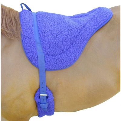 Intrepid International Fleece Non-Slip Bareback Pad These Soft Squishy Pads are The Perfect Answer for Riding Without The h