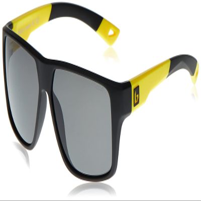 boll Brecken Floatable Sunglasses Black Yellow Unisex-Adult Large