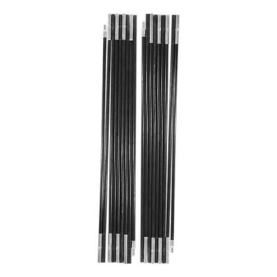 Alomejor Tent Pole, Lightweight and Durable, Fiberglass, 2-Piece Awning Frame Kit, for Camping, Picnics, Patio, and Balcony Use