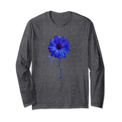 Colon Cancer Awareness Family Long Sleeve Shirt Survivor