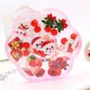 7 Pairs Christmas Clip-on Earrings Hypoallergenic Christmas Earrings Santa Jewelry Earrings Set for Women Including Red Santa Claus Present Box White Snowman view 2
