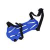 MILAEM Archery Arm Guard Soft Rubber Arm Protector Forearm Protective Gears with Adjustable 2 Straps for Beginner Shooting Hunting Practice (Blue) view 3