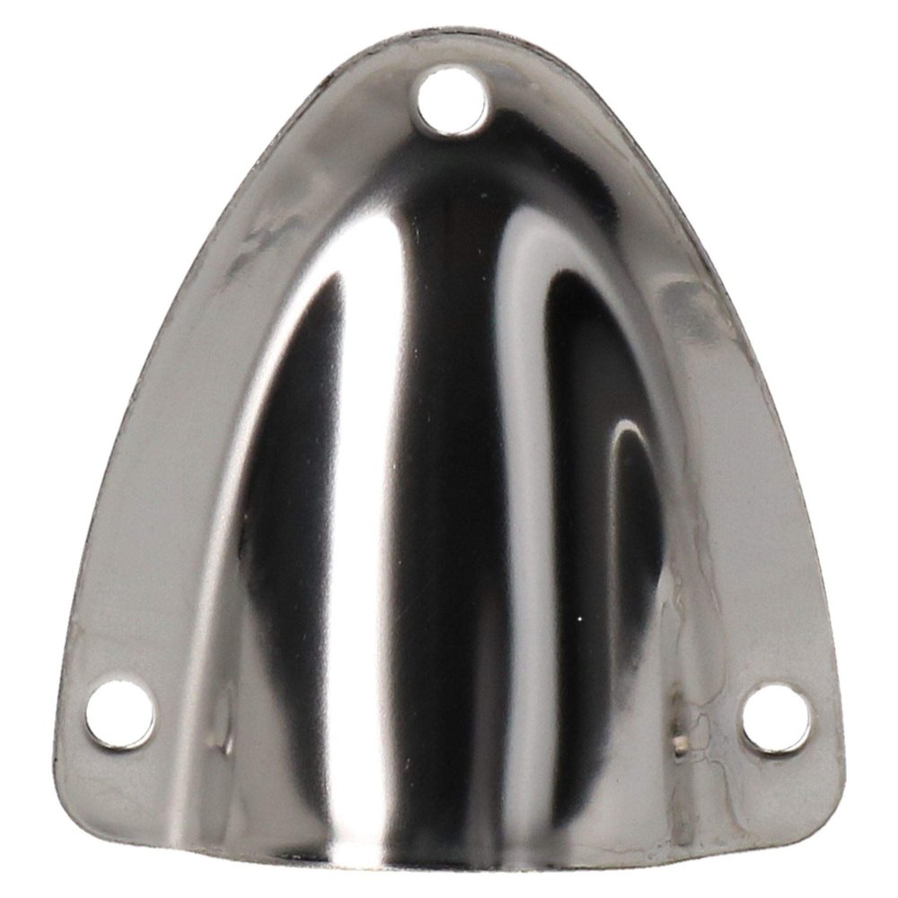 AB Tools Air Vent Scoop Drain Cover Shell Shaped Polished Marine Stainless Steel 57mm