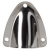 AB Tools Air Vent Scoop Drain Cover Shell Shaped Polished Marine Stainless Steel 57mm view 1