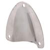 AB Tools Air Vent Scoop Drain Cover Shell Shaped Polished Marine Stainless Steel 57mm view 3