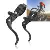 Dioche Brake Lever, Lightweight Aluminum Alloy Road Brake Lever Set 31.8mm (1 Pair)(Black) view 1