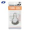 40/60/80/100 Pcs Figure 8 Rings Eight Ring Stainless Steel Fishing Split Rings Kit-Fishing Lures Hook Connector High Strength Split Loops Jump Rings (1.4 * 8.5 * 14mm, 100 pcs) view 3