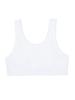 Fruit of the Loom Girls' Big Cotton Built-Up Sport 3 Pack(Pack of 3), White, 30 view 4