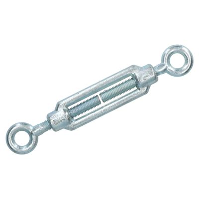 AB Tools Straining Screw/Turnbuckle Eye to Eye Galvanised Rigging M12