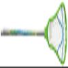 STX Lacrosse Fortress 100 Complete Stick with Crux Mesh Pocket, Lizard view 1