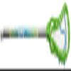 STX Lacrosse Fortress 100 Complete Stick with Crux Mesh Pocket, Lizard view 2