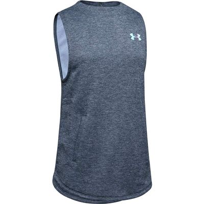 Under Armour Girls' UA Infinity Sleeveless Layer Youth X-Small Gray