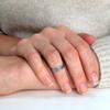 81stgeneration Greek Key Sterling Silver Toe Ring - Ancient Greece Style Foot Jewelry for Women - Pinky Finger Midi Adjustable Rings - Cute Toe Rings for Ladies - Boho Jewelry view 4