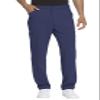 Dickies Advance Men Scrubs Pant Straight Leg Zip Fly Cargo DK205T, L Tall, D Navy view 1