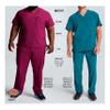Dickies Advance Men Scrubs Pant Straight Leg Zip Fly Cargo DK205T, L Tall, D Navy view 3