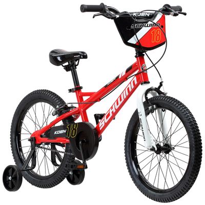 Schwinn Elm and Koen Bike or Balance Bike, 12-18 Inch Bike for Kids Ages 2-13, Black, Blue, Red, Teal, Pink or Purple, SmartStart Ergonomic Design, Adjustable Seat Grows with Child, Training Bicycle