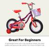 Schwinn Elm and Koen Bike or Balance Bike, 12-18 Inch Bike for Kids Ages 2-13, Black, Blue, Red, Teal, Pink or Purple, SmartStart Ergonomic Design, Adjustable Seat Grows with Child, Training Bicycle view 3