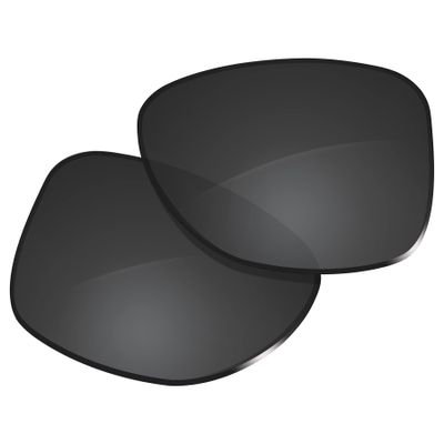 Glintbay 100% Precise-Fit Replacement Sunglass Lenses for Oakley Dispatch 2 OO9150 - Polarized Advanced Black